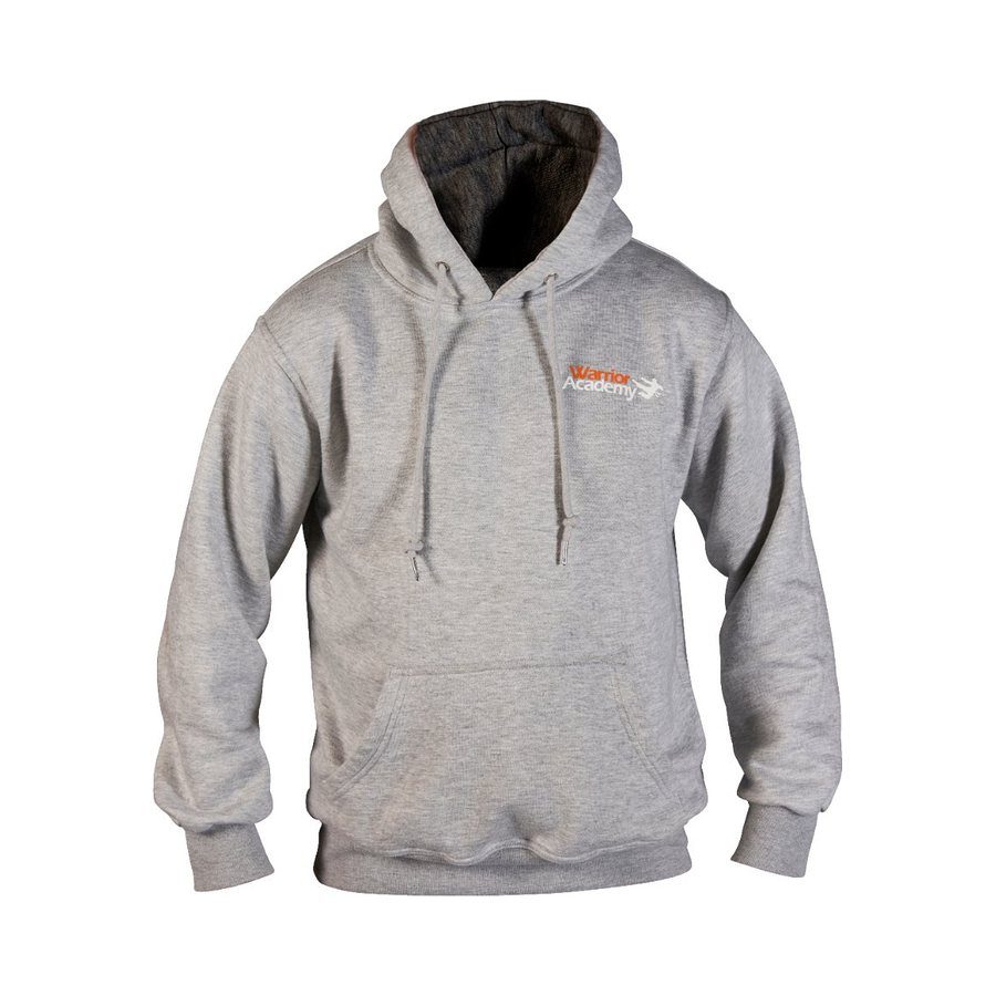 Light grey pull over hoodie